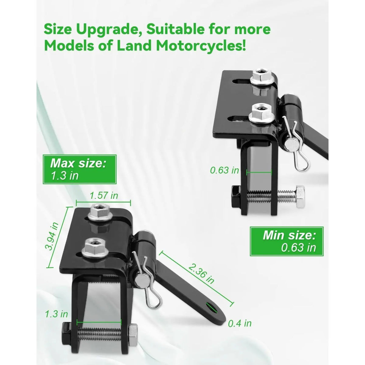 Universal Receiver Hitch Adapter for 0.63–1.3 in Bumpers – view 3