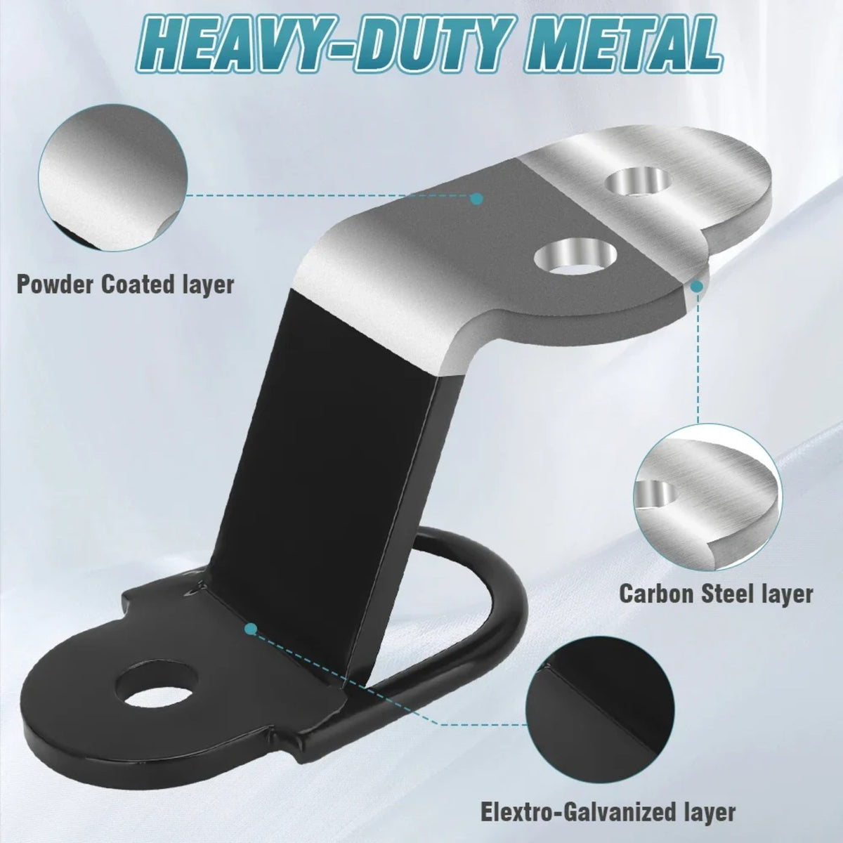 Heavy-Duty 3-Way Universal Hitch, 3,000 lb – view 4
