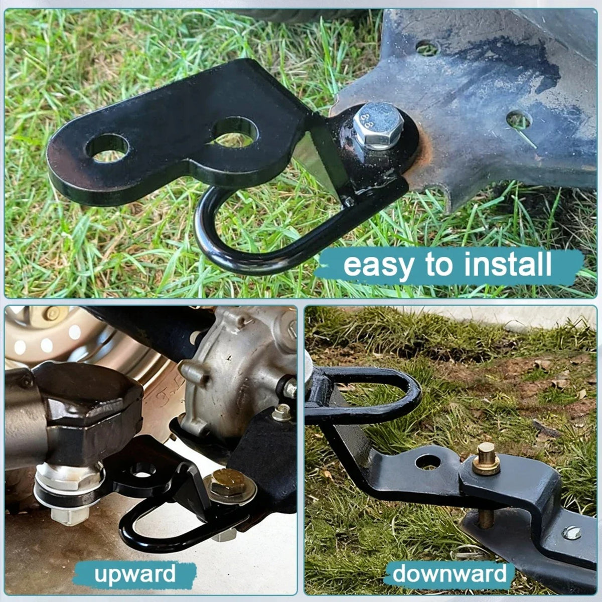 Heavy-Duty 3-Way Universal Hitch, 3,000 lb – view 5