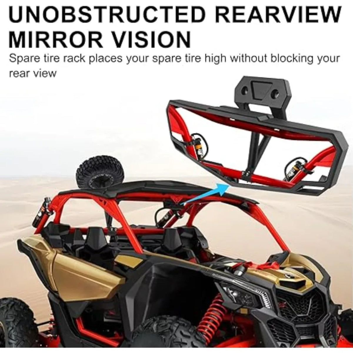 Spare Tire Carrier Mount for Can-Am Maverick X3 (2017–2023) – view 4