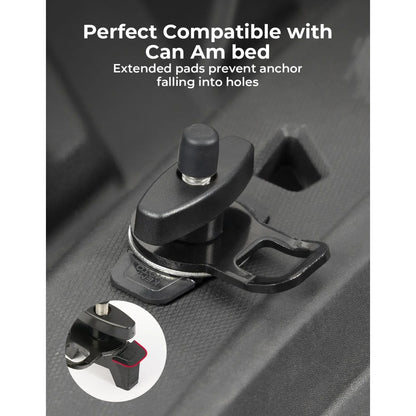 Expandable Cargo Bed Tie-Down Anchor for Can-Am Maverick & Defender – view 3