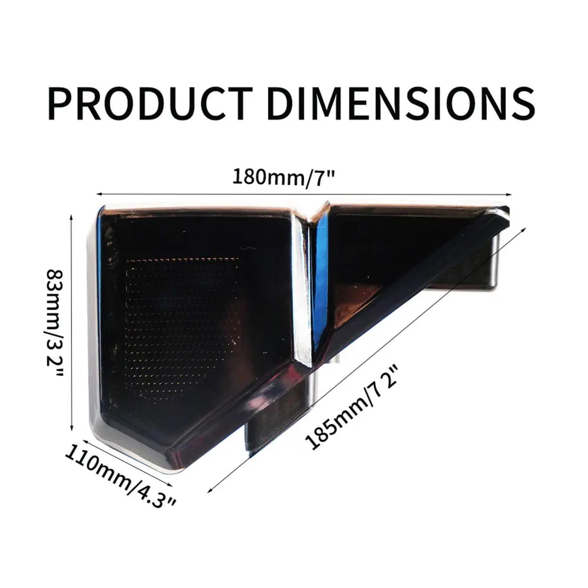 LED Tail Lights for Polaris Ranger XP 1000 & Crew (2018–2023) – view 3
