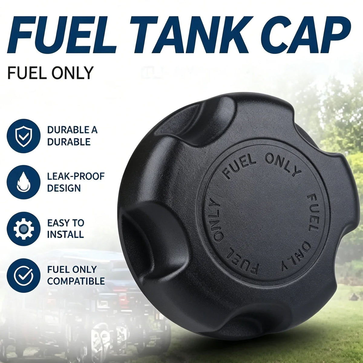Fuel Gas Cap 5450389 for Polaris RZR & Ranger – view 2