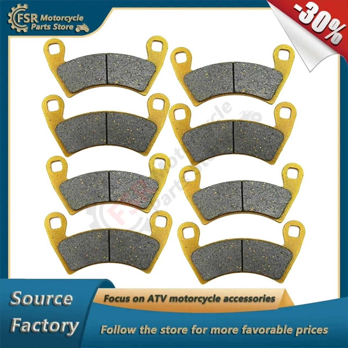 Brake Pads for Polaris General, Ranger & RZR – view 2