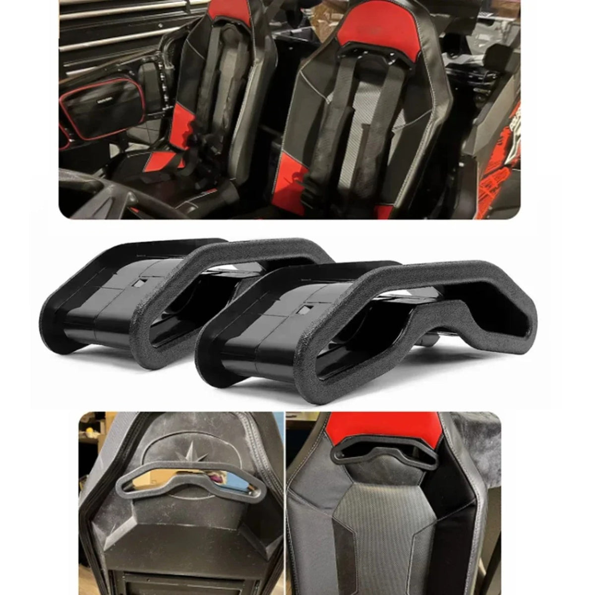 Harness Pass-Through Seat Bezels for Polaris RZR XP 1000 & General – view 5
