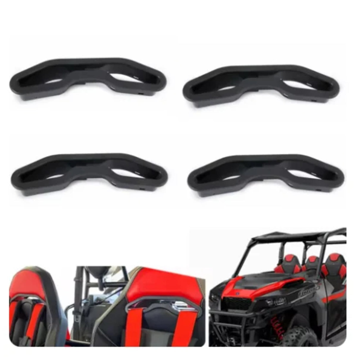 Harness Pass-Through Seat Bezels for Polaris RZR XP 1000 & General – view 8