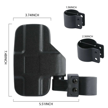 Pro-Fit Cage Side Mirrors for Polaris Ranger, General & Can-Am Defender – view 4