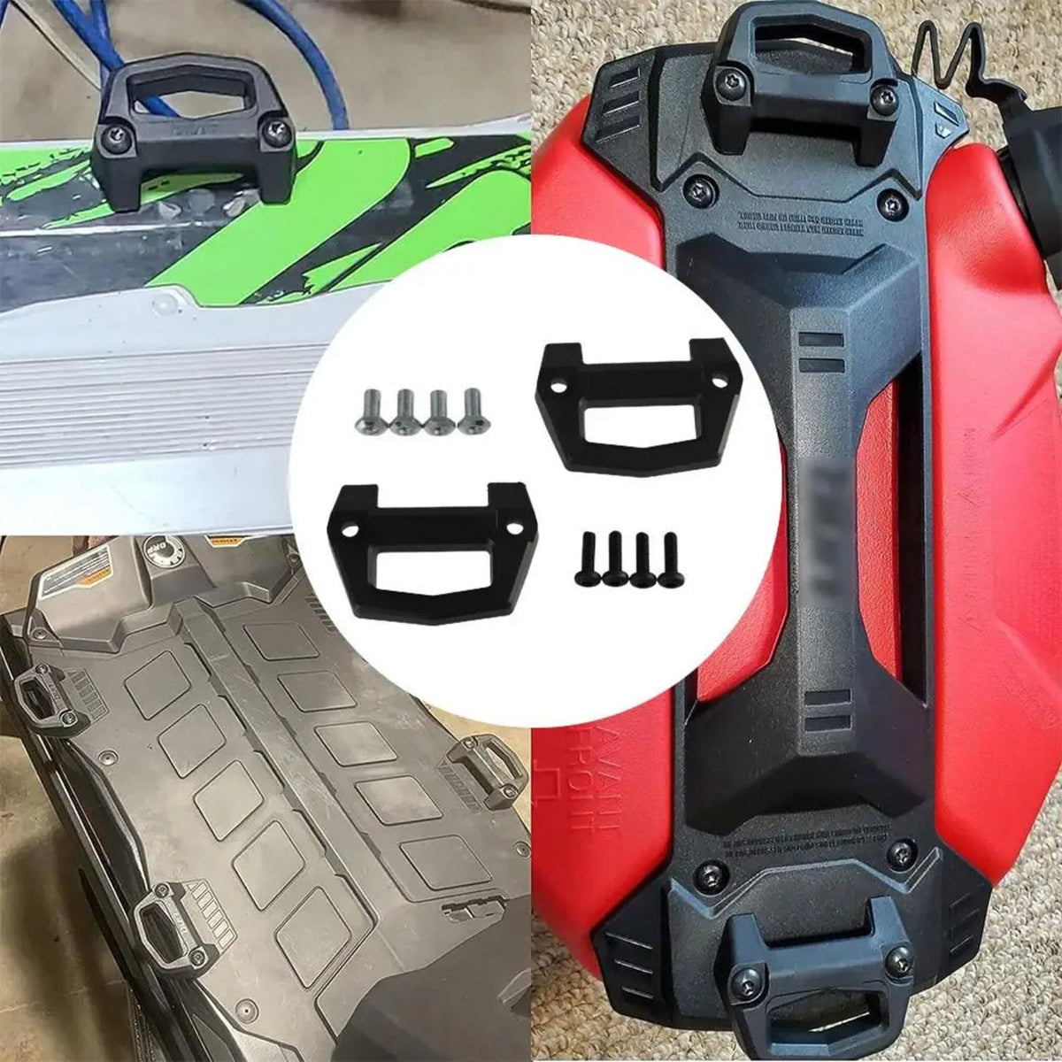 LinQ Cargo Base Mount Bracket Kit for Can-Am Defender & Maverick Sport – view 2