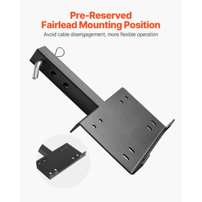 Hitch Receiver Winch Mount Plate for 2-Inch Receivers – view 5