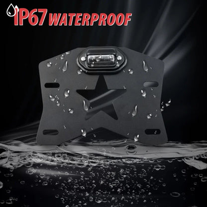 LED License Plate Frame & Mount Bracket for UTV & SXS – view 6