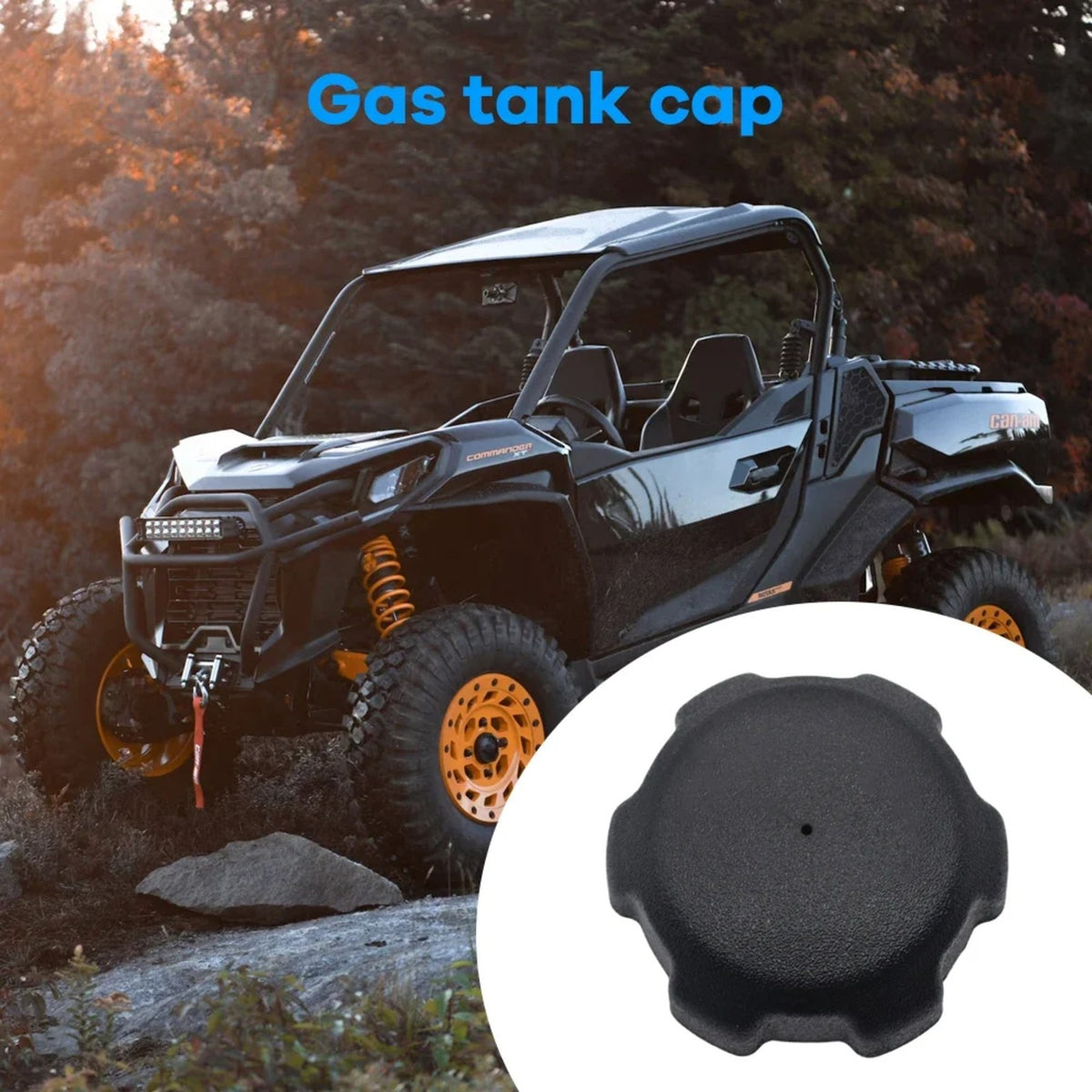 Gas Cap for Can-Am Defender & Maverick (2018–2023) – view 4