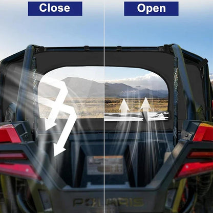 Soft Rear Windshield for Polaris RZR Pro XP & Turbo R (2020–2025) – view 4