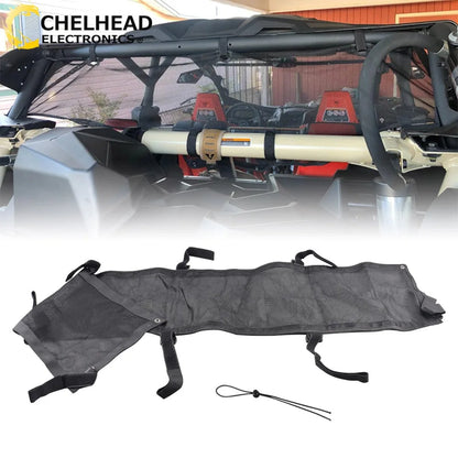 Detachable Rear Window Sun Nets for Can-Am Maverick X3 – view 2