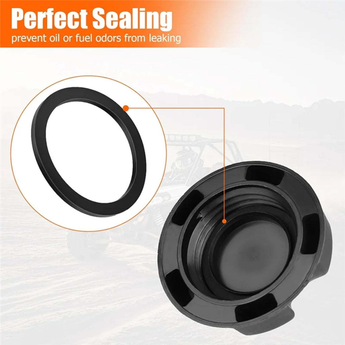 Gas Tank Cap 5439075 for Polaris Ranger, RZR & General – view 4