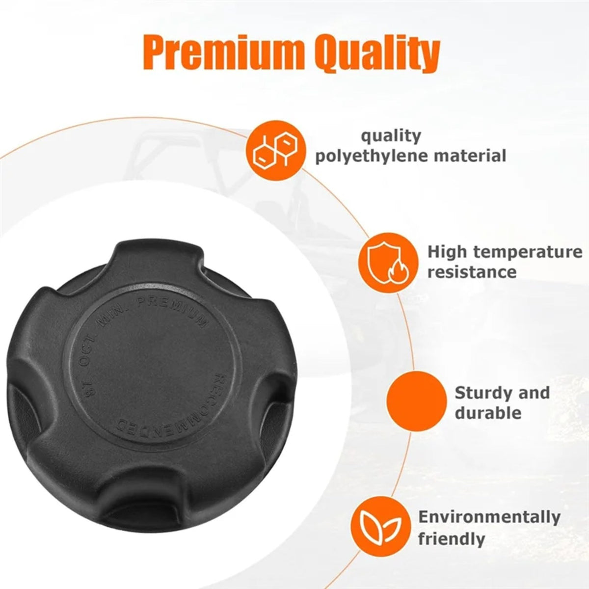 Gas Tank Cap 5439075 for Polaris Ranger, RZR & General – view 6