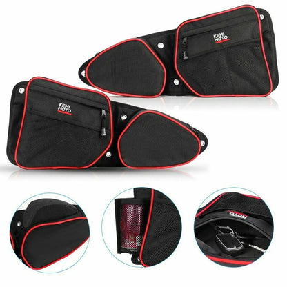 Knee Pad Door Storage Bags for Polaris RZR XP 1000, 900 & XP Turbo – view 3