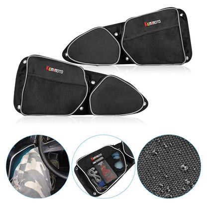 Knee Pad Door Storage Bags for Polaris RZR XP 1000, 900 & XP Turbo – view 8
