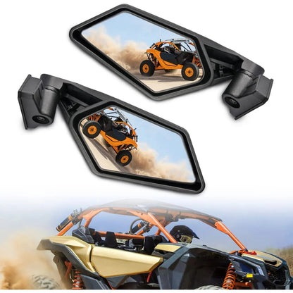 Adjustable Side Mirrors (Left & Right) for Can-Am Maverick X3 (2017–2022) – view 2