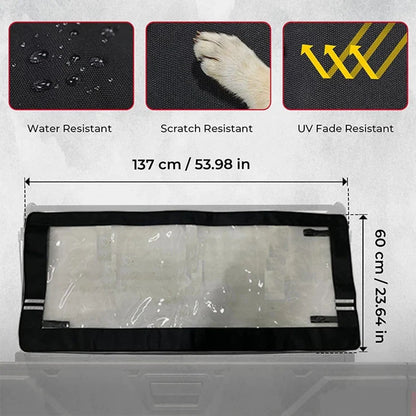 PVC Rear Windshield for Polaris Ranger Mid-Size – view 5