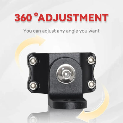 360° Rotating Whip Light & Flag Mount for 1.75–2 in Roll Cages – view 5