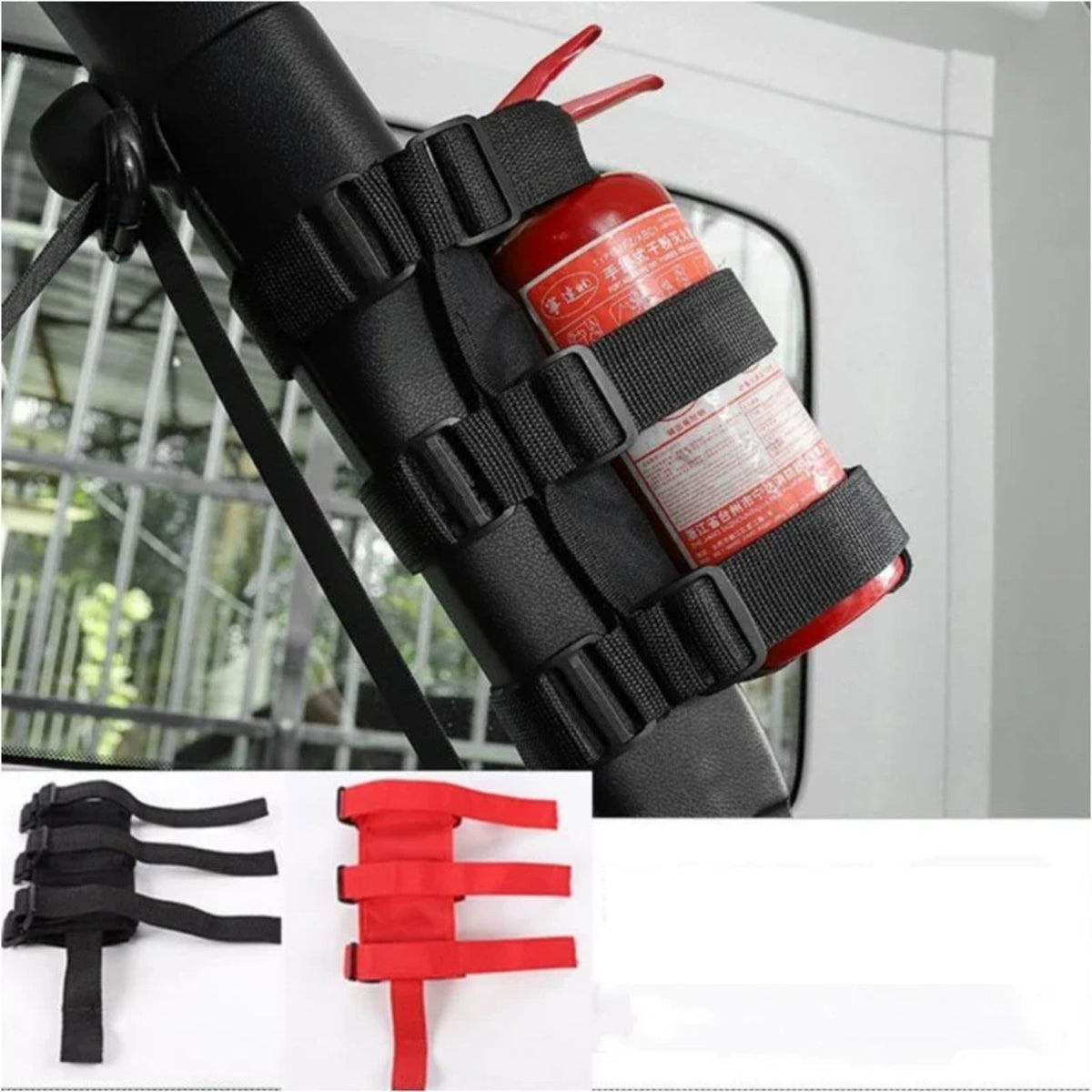 Roll Bar Fire Extinguisher Holder for Can-Am Maverick X3 & Polaris RZR – view 3