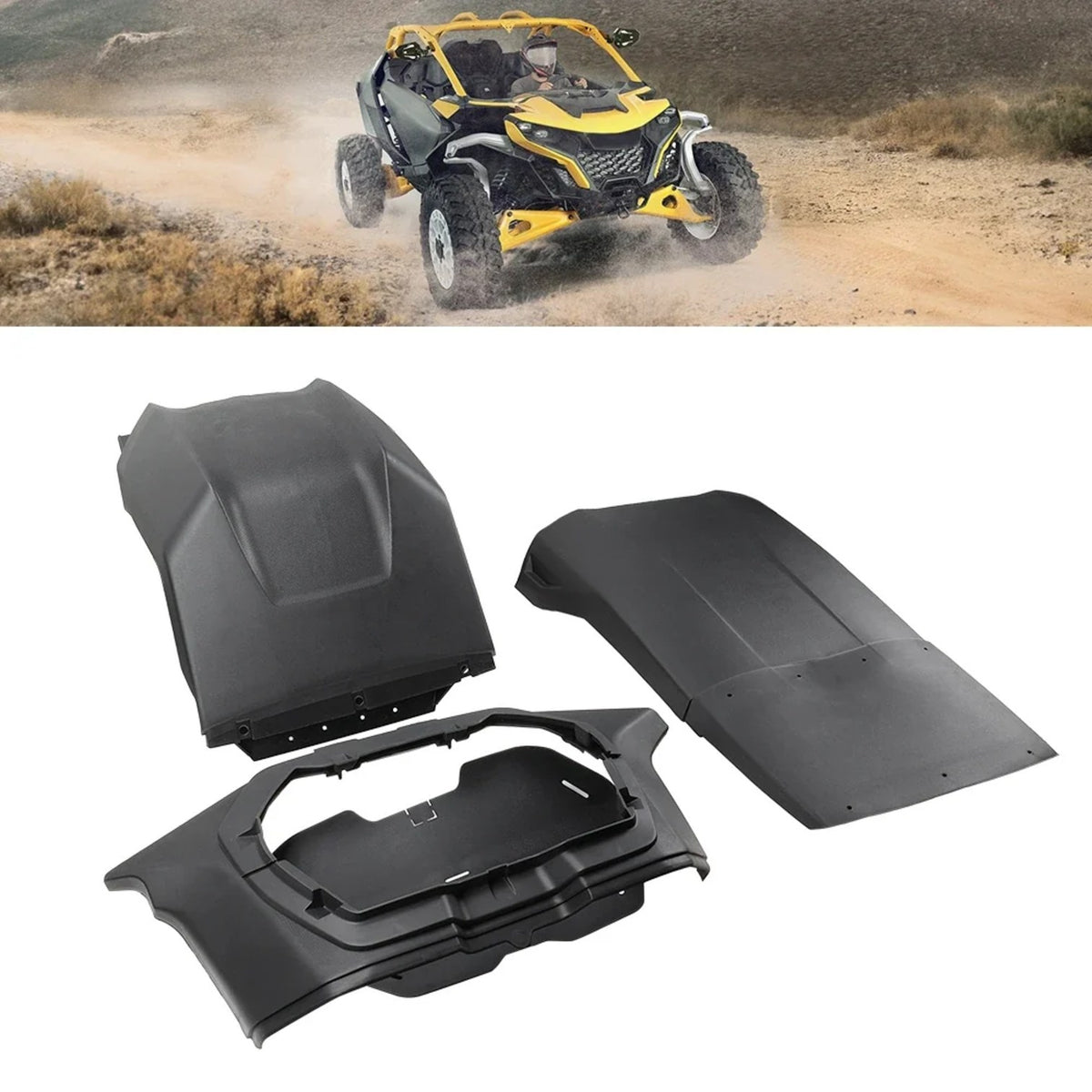 Cold Air Roof Scoop Kit 715008280 for Can-Am Maverick R (2024–2025) – view 2