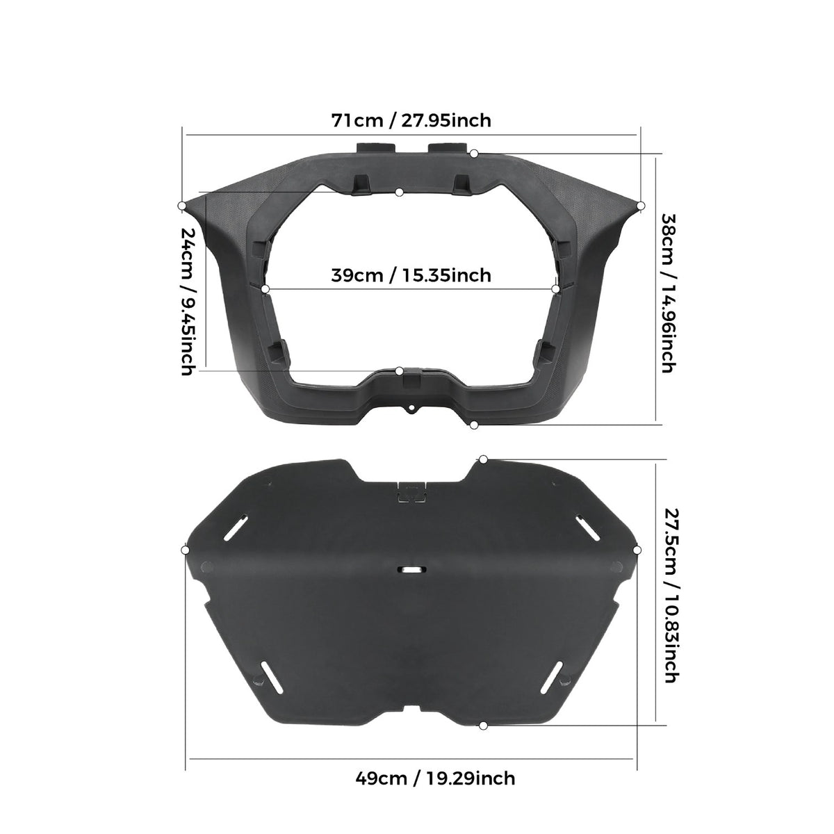 Cold Air Roof Scoop Kit 715008280 for Can-Am Maverick R (2024–2025) – view 4