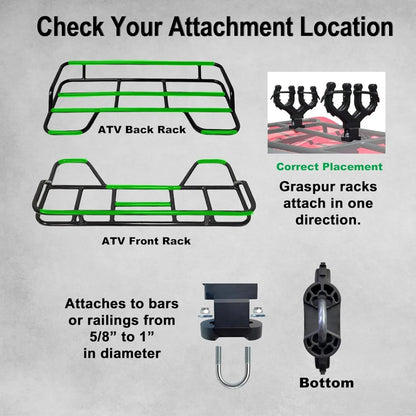 Dual Gun & Bow Rack, 4-Slot, for UTV & SXS – view 4