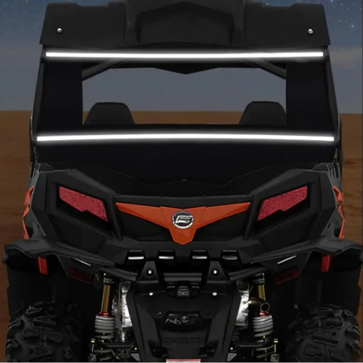 Soft Rear Windshield for CFMOTO ZForce 800 & 500 – view 4