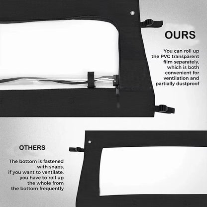 Soft Rear Windshield for CFMOTO ZForce 800 & 500 – view 5