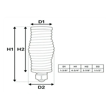 1/2-Inch Spring Mount for Whip Lights, Flags & Antennas – view 6