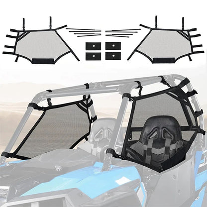 Roll Cage Window Nets for Polaris RZR (2015–2022) – view 2