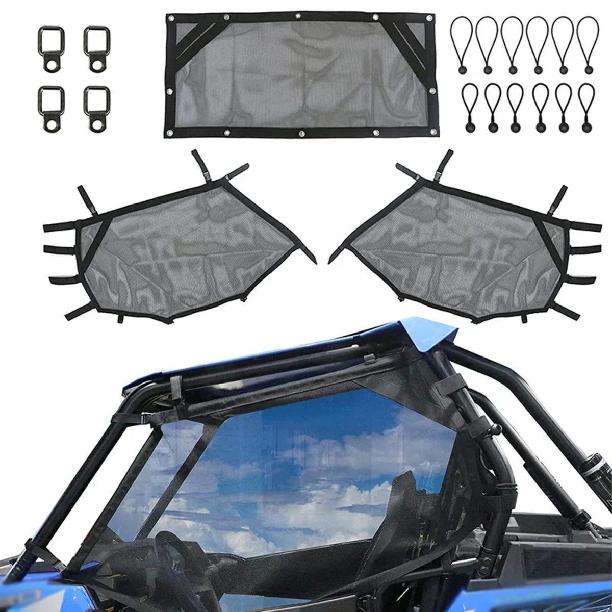 Roll Cage Window Nets for Polaris RZR (2015–2022) – view 8