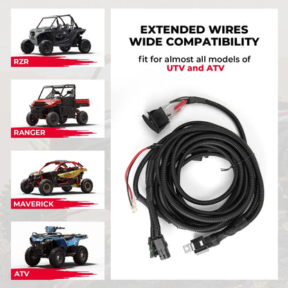 Fan Override Switch Kit with Relay for Can-Am & Polaris – view 6