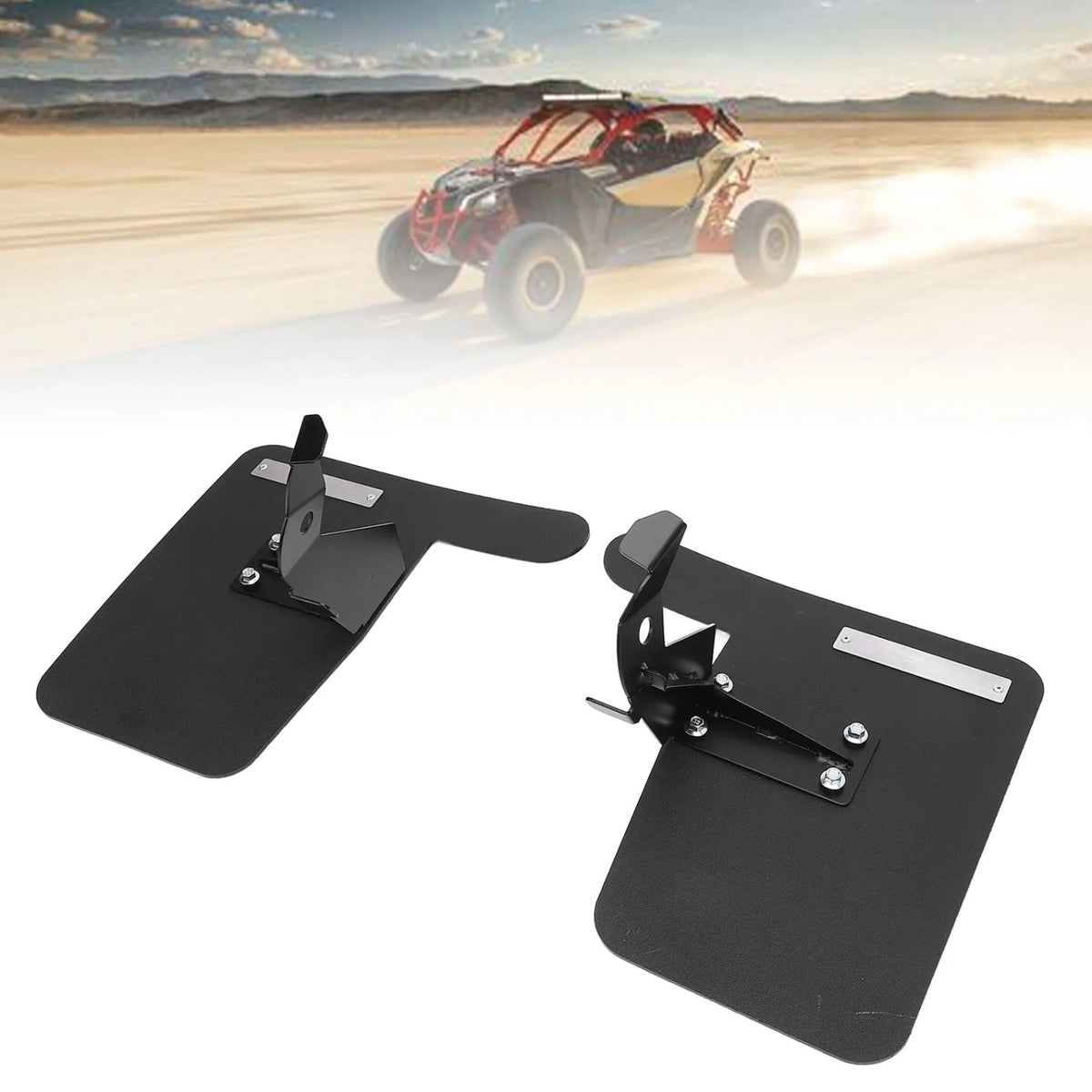 HDPE Trailing Arm Mud Flaps for Can-Am Maverick X3 – view 6