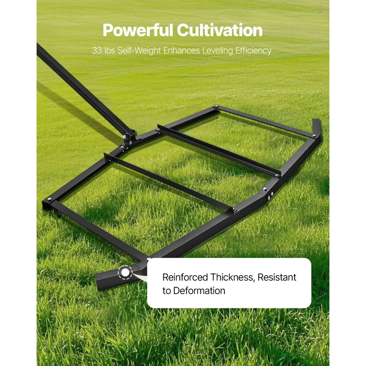 Tow-Behind Steel Drag Harrow for UTV & ATV – view 4