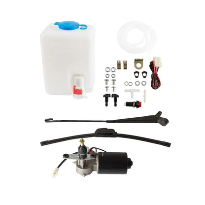 Electric Windshield Wiper Kit with Washer Pump, 12V, for UTV & SXS – view 2