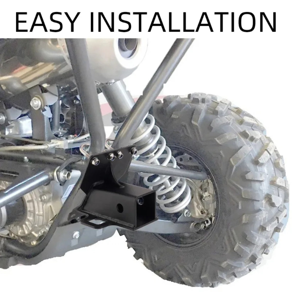 2-Inch Rear Receiver Hitch Kit for Yamaha YXZ1000R (2016–2024) – view 4