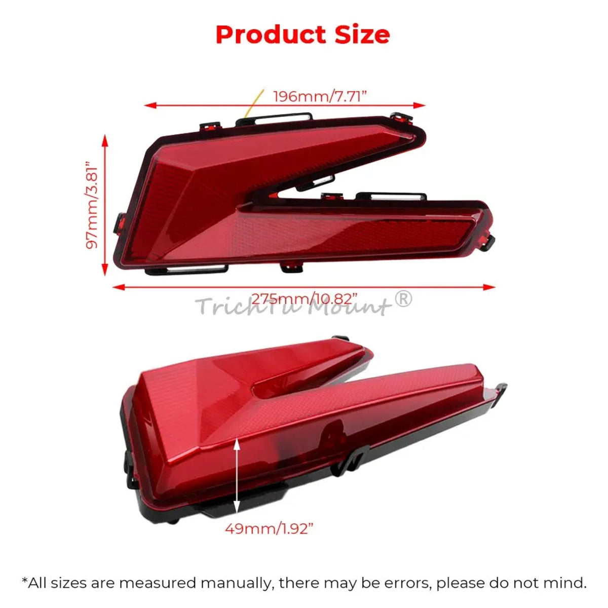 LED Tail Brake Light with Turn Signal for Can-Am Maverick X3 – view 3