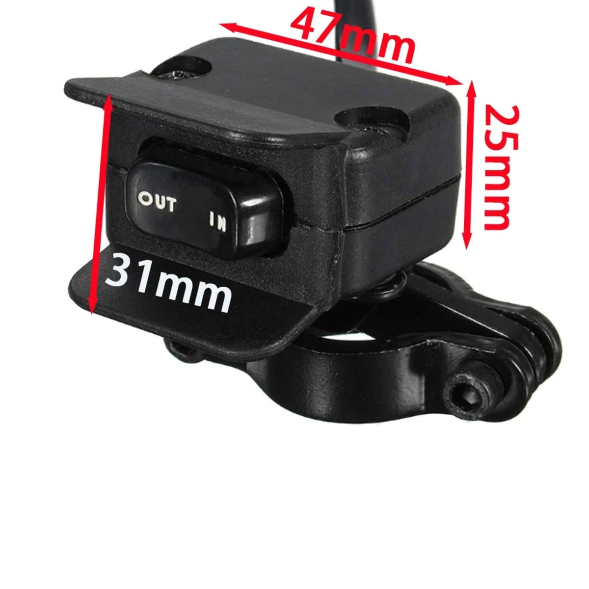3 m Handlebar Winch Rocker Control Switch for UTV & ATV – view 4