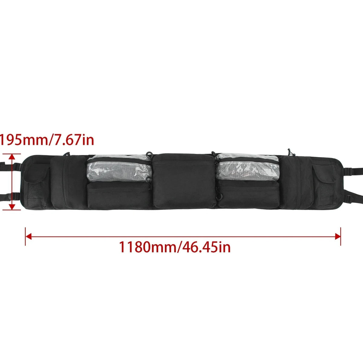Roll Cage Rear Cargo Organizer Bag for UTV & SXS – view 4