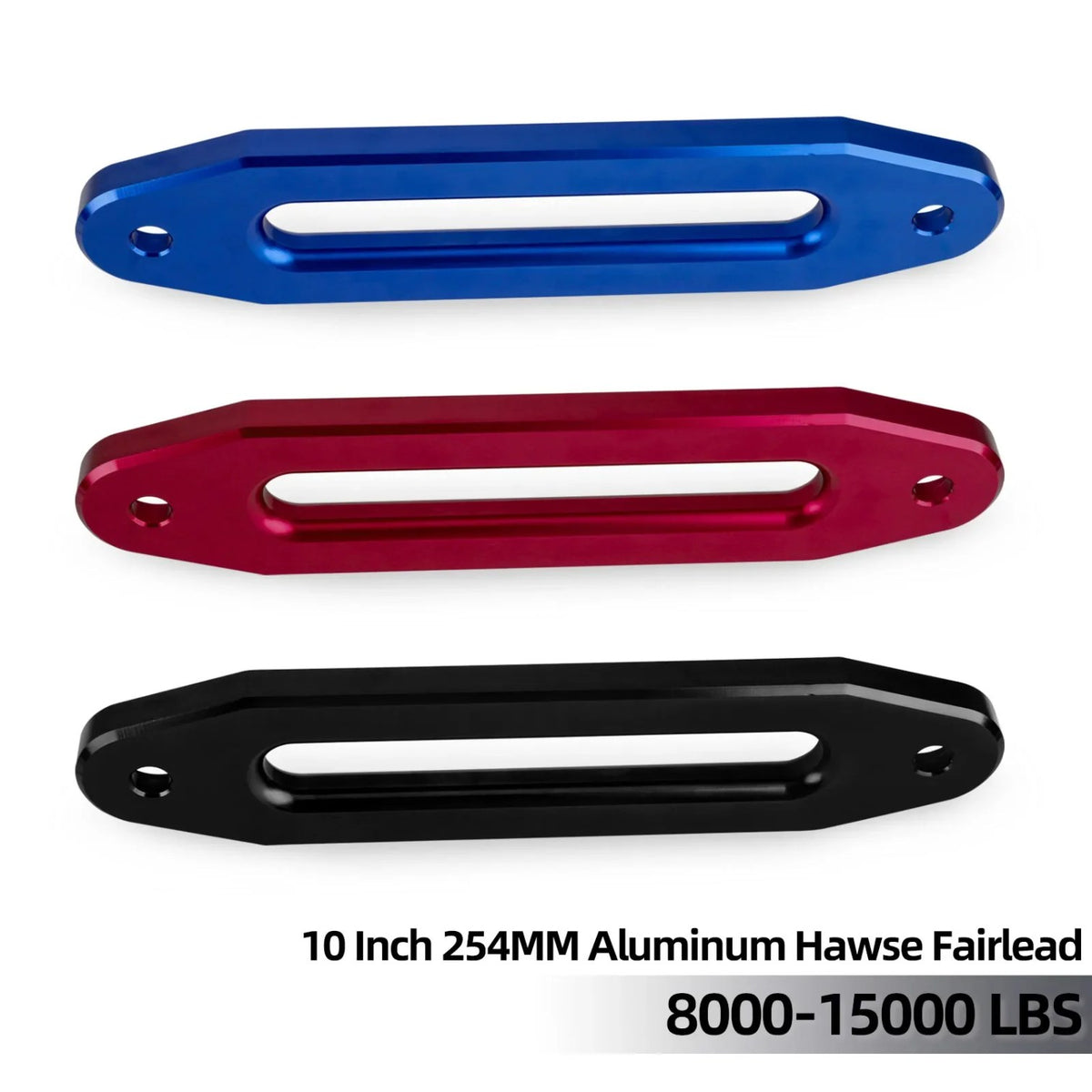10-Inch Aluminum Hawse Fairlead for Synthetic Winch Rope – view 2