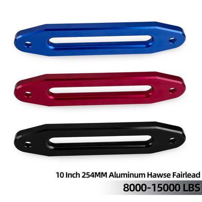 10-Inch Aluminum Hawse Fairlead for Synthetic Winch Rope – view 2