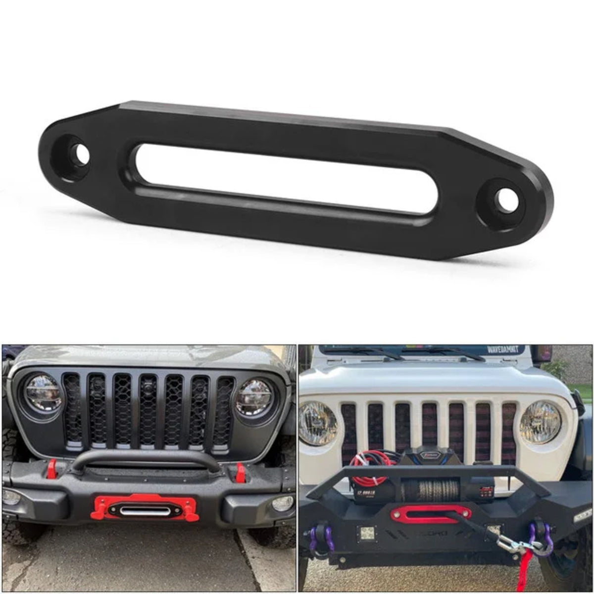 10-Inch Aluminum Hawse Fairlead for Synthetic Winch Rope – view 7