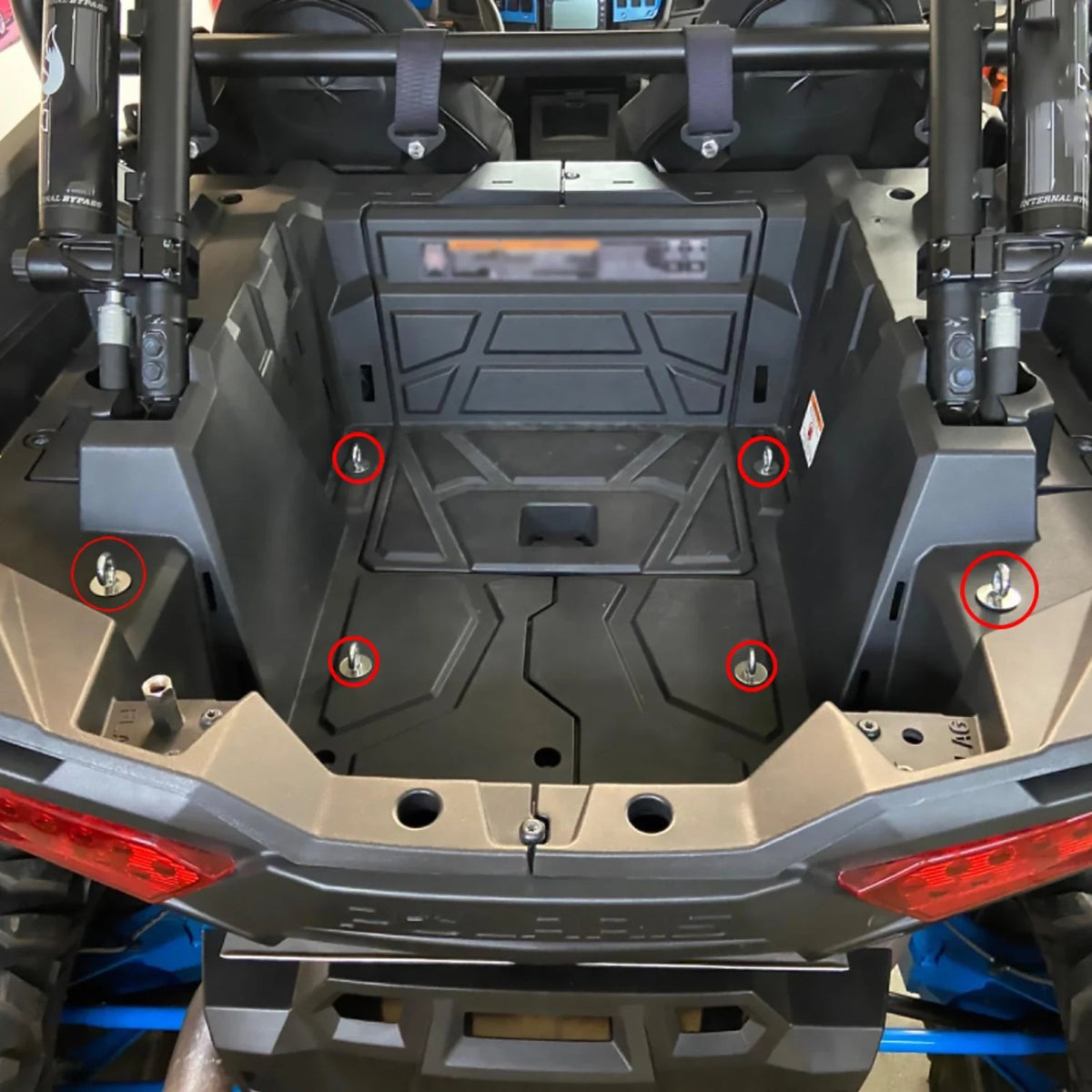 Quick-Lock Tie-Down Anchors (6-Pack) for Polaris RZR – view 6