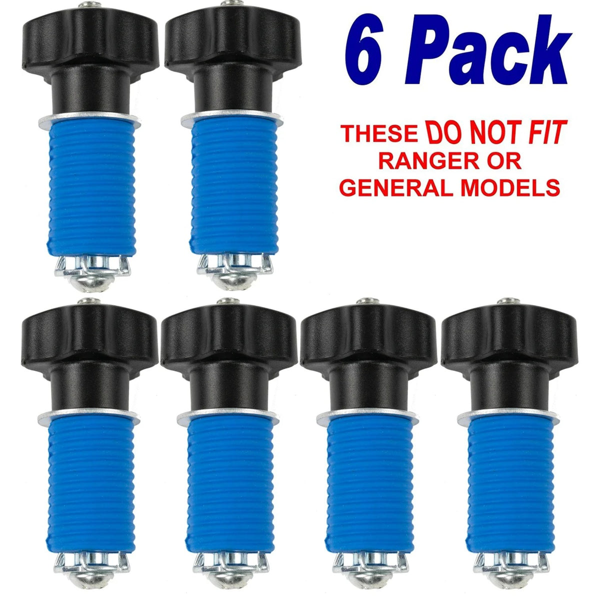Quick-Lock Tie-Down Anchors (6-Pack) for Polaris RZR – view 7