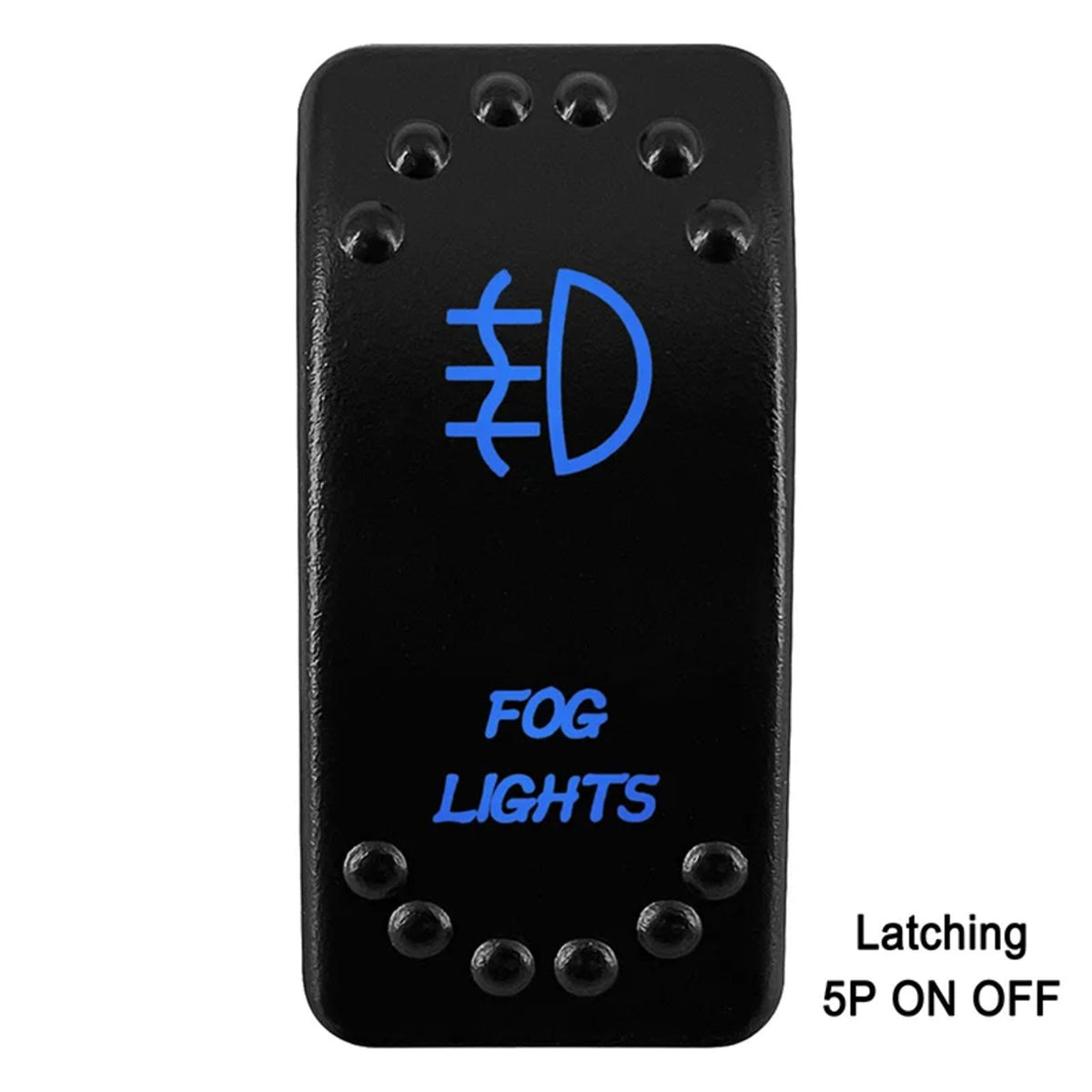 Waterproof Rocker Switch with Blue LED, 12V/24V, for UTV & SXS – view 13