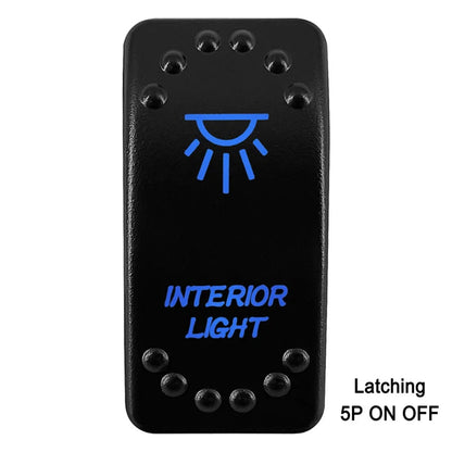 Waterproof Rocker Switch with Blue LED, 12V/24V, for UTV & SXS – view 14