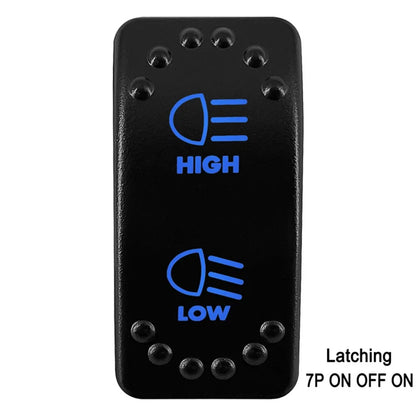 Waterproof Rocker Switch with Blue LED, 12V/24V, for UTV & SXS – view 17