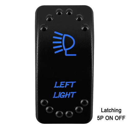 Waterproof Rocker Switch with Blue LED, 12V/24V, for UTV & SXS – view 19